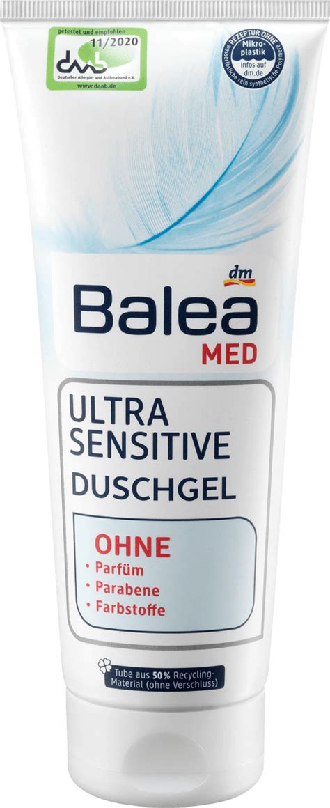 Balea med Duschgel Ultra Sensitive, 250 ml dm Dauerpreis: Immergüns.